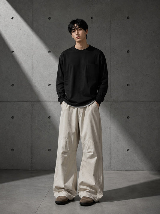 Sediment Wide Leg Trousers