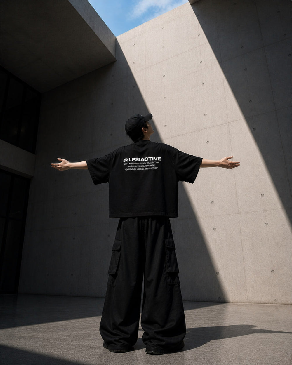 LARÉN lookbook — considered menswear silhouette, nothing excess everything intent